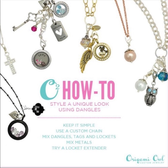 SOLD • 3/$15 🖤 Origami Owl 🖤 Turquoise Teardrop Crystal - Picture 6 of 9